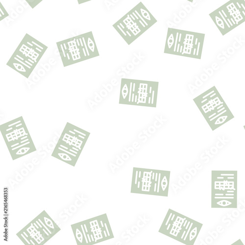 anamnesis ophthalmology glyph vector seamless pattern. anamnesis ophthalmology signthin illustration
