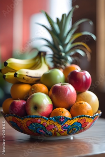 still life with fruits and berries