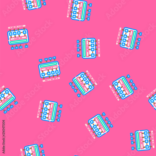 Foto bert bidirectional encoder representations transformers vector seamless pattern