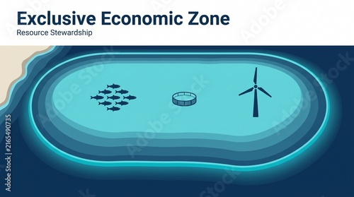 Exclusive economic zone resource stewardship schematic