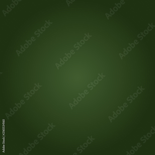 Dark green radial gradient background with soft circular vignette spotlight effect is suitable for nature themes eco branding and professional presentations.