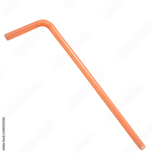 Canvas Print Orange Bent Plastic Drinking Straw Isolated Transparent PNG
Description: Single orange bent plastic drinking straw isolated on transparent background