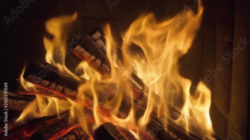 a high quality stock video about Slow-motion flames