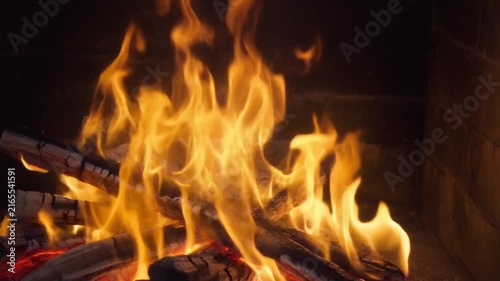 a high quality stock video about Slow-motion flames
