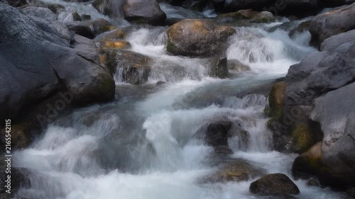 a high quality stock video about Water over rocks