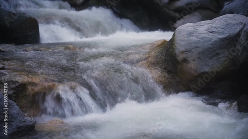 a high quality stock video about Water over rocks