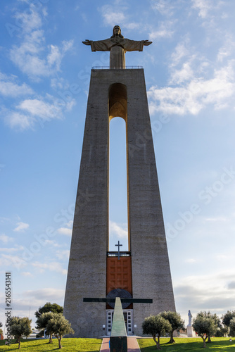 Cristo Rei dominant Lisbonne, Portugal