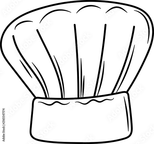 Traditional Pleated Chef Hat
