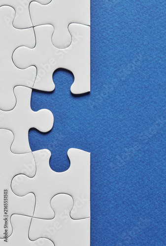 Missing puzzle piece in completed puzzle