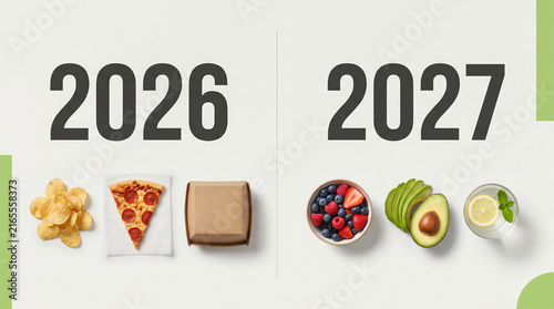 New year resolution for a healthier lifestyle