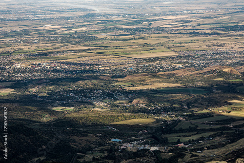 aerial view of the city of jerusalem