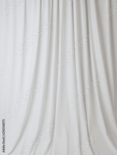 Elegant White Curtain Backdrop. Studio Background, Ideal for Wedding Photography.