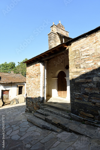 Churcch of El Santo Cristo, Santa Cruz de los Cuerragos (ethnographic complex), Zamora province, Castile and Leon, Spain