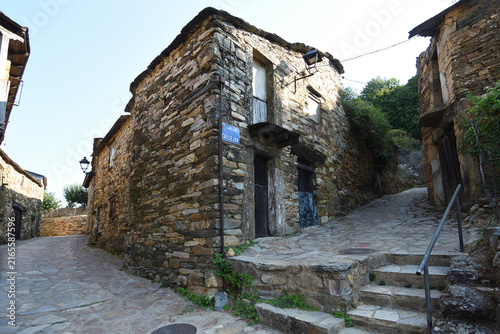 Village of Santa Cruz de los Cuerragos (ethnographic complex), Zamora province, Castile and Leon, Spain