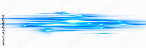 Cuadro en lienzo Abstract Blue Water Waves Background with Flowing Liquid, Ripple and Splash Effe