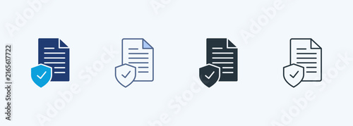 Policy Multiple Style Icon Collection