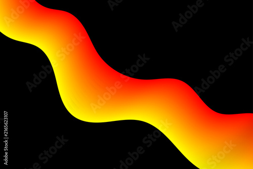 Abstract flowing lava or fire against a dark background creating a dramatic effect