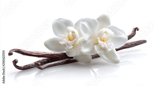 Vanilla orchids offer beauty elegance and natural sweetness