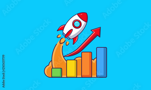 business growth concept illustration