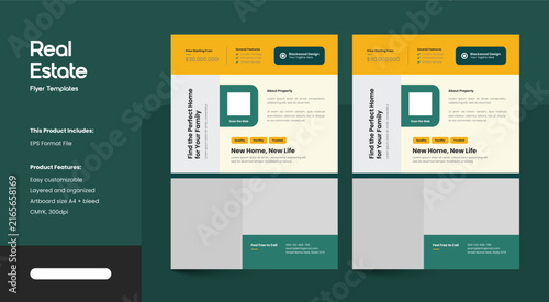 Modern Real Estate Flyer Template
