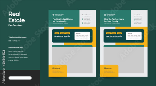 Modern Real Estate Flyer Template