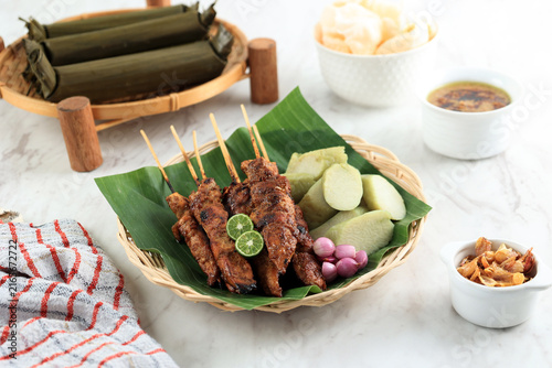 Marinated Grilled Chicken Satay