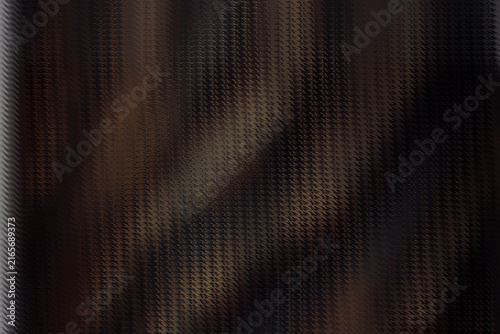 Abstract dark brown patterned background texture with vertical woven lines and subtle gradients