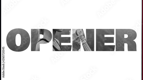 Slideshow Opener Template