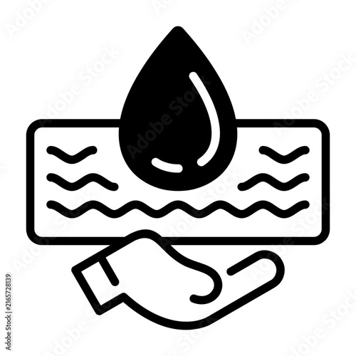 Save Water Vector Icon