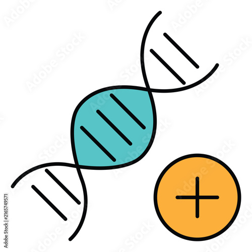 Longevity Biohacking Vector Icon Showing Advanced Health Optimization