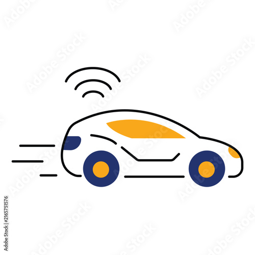 Future Mobility Vector Icon For Sustainable Smart Transportation