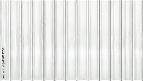 Wide fluted glass texture clear vertical ribbed pattern