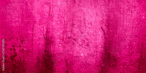Foto Vibrant Pink Textured Background Abstract backdrop featuring a rich, saturated pink hue with a distressed, grunge-like texture, perfect for adding a bold and energetic feel