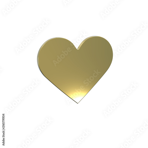 Fotografía Heart graphic symbol representing romantic love and emotional healthcare passion