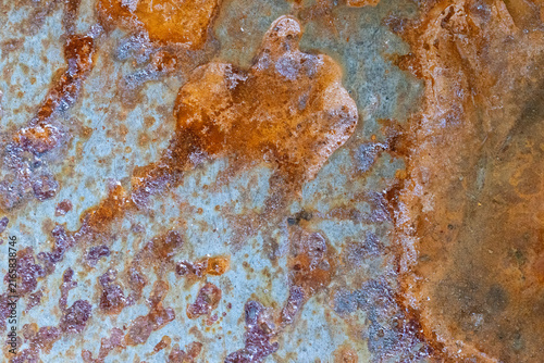 Photography Metalloberfläche mit Rost