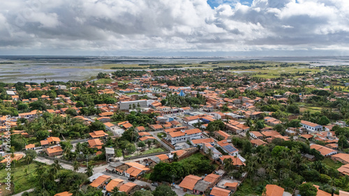 Rooftops Along Flooded Wetlands, Santo Amaro, Maranhão