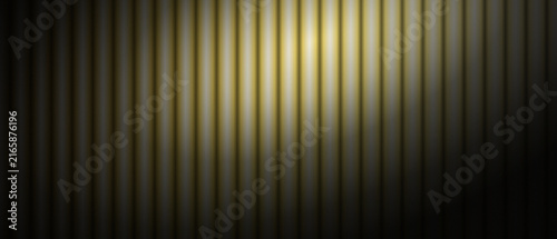 Foto Dramatic vertical lines form a beautiful golden gradient background ideal for mo
