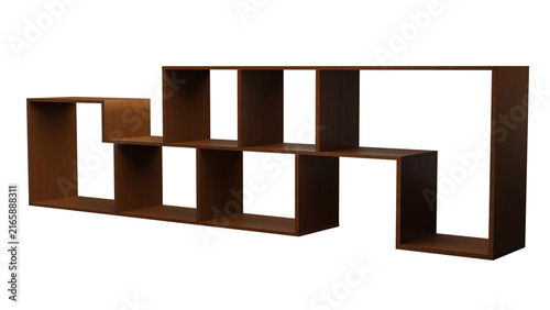 Foto Modern TV Console Cabinet Furniture PNG Isolated on Transparent Background