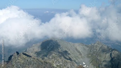 Dent de Morcles Cloud Timelapse in Switzerland