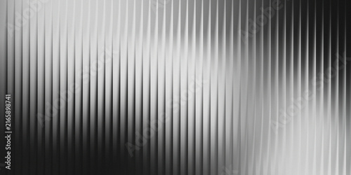 Fotografía 3d rendering, abstract vertical lines background with light and shadow gradient