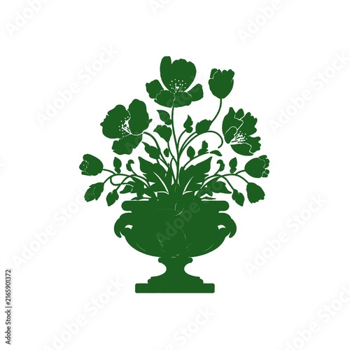 tree in a vase