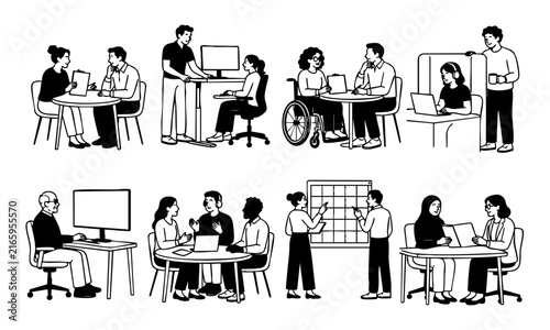 Workplace Accommodation Interactive Process Scenes