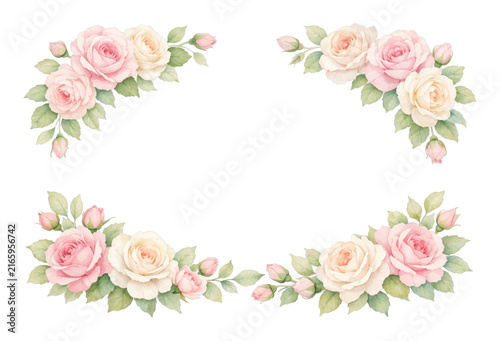 PNG Elegant floral corner design