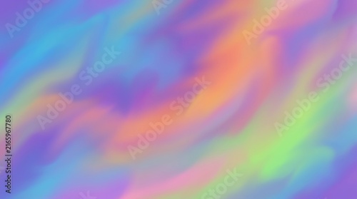 Vibrant Abstract Colorful Gradient Background with Soft Blurry Fluid Texture
