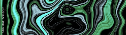  Liquid Fractal Motion 4K Ultra-Wide LED Background Animation for Futuristic Visuals