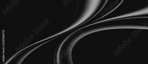 The black background with fine folds in the image creates the illusion of fabric falling or blowing dynamically in the wind.