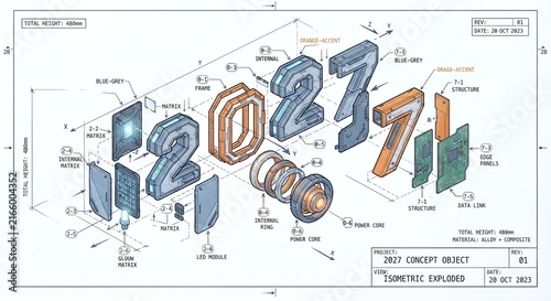 3d object, isolated, concept art, graphic resource, object, part, inside, render, illustration, technology, industry, factory, infographic, mechanics, word design for background, 2027