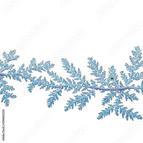 Abstract Silver Dendritic Crystal Formation