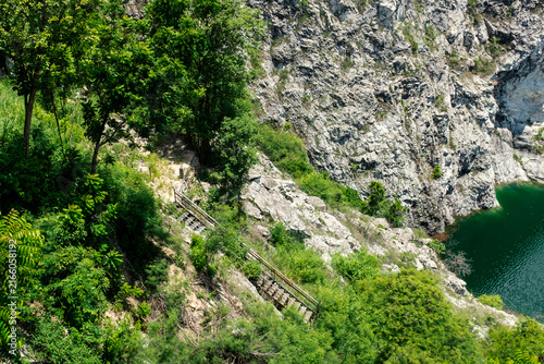 iron staircase