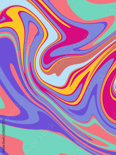 Abstract watercolor texture background liquid splash psych psychedelic full colors marbeltone
